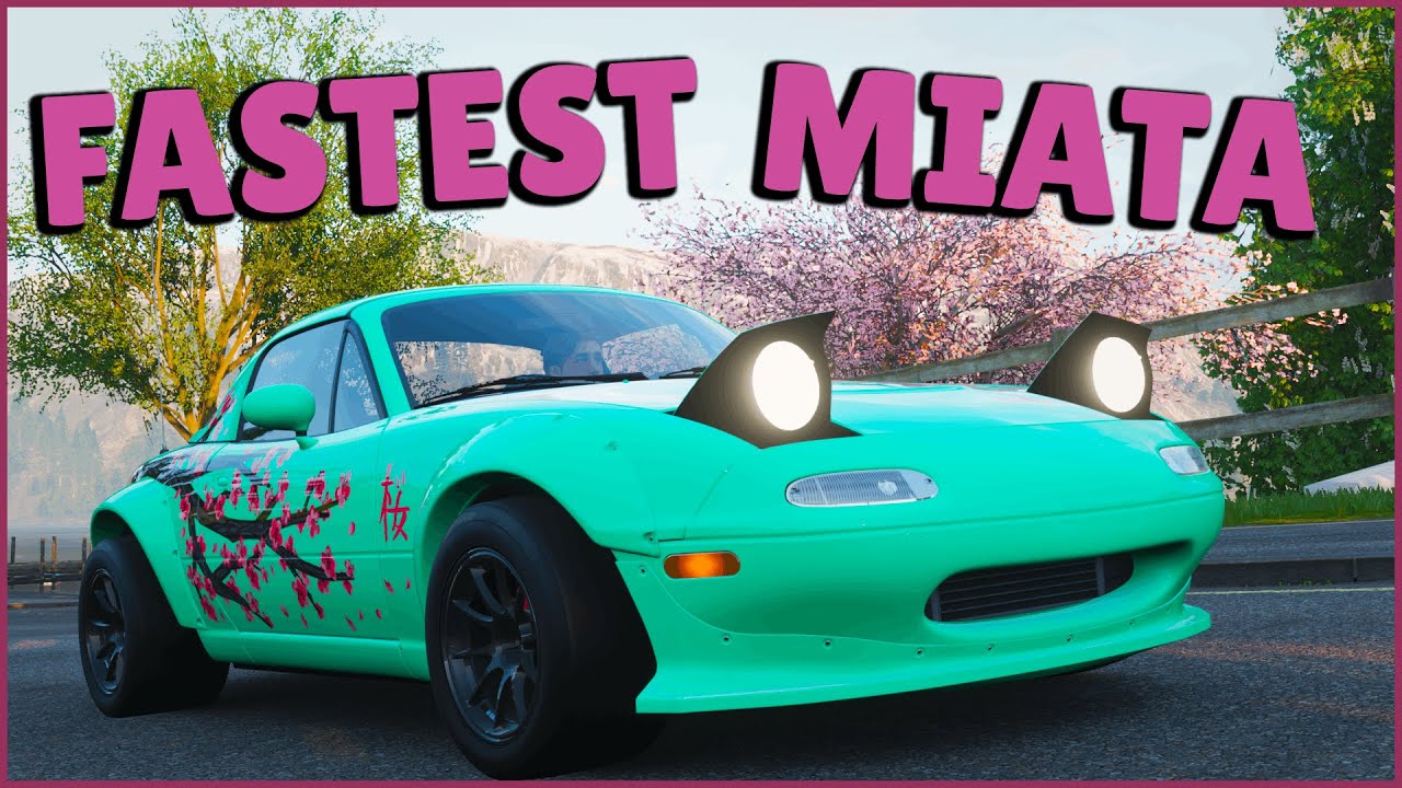 FASTEST NA MIATA - 1994 Mazda MX5 Miata Drag Tune - Forza Horizon 4