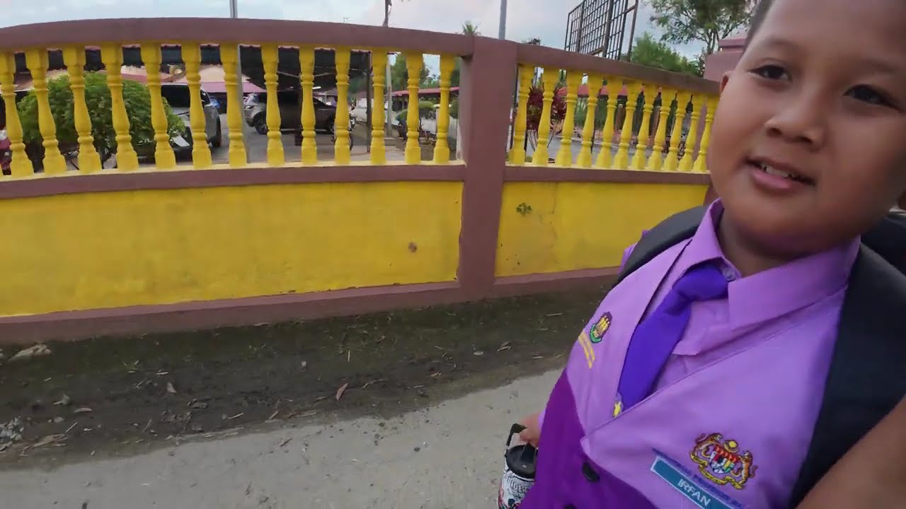 1st day bersekolah