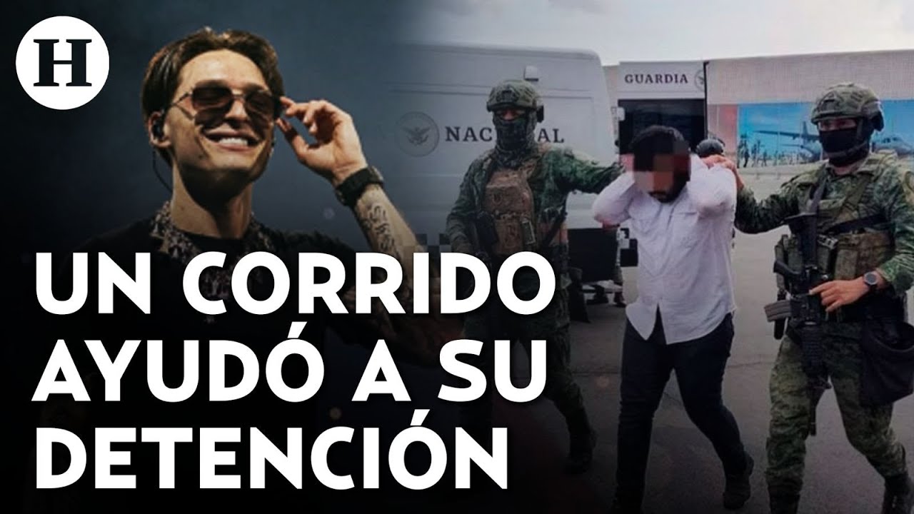¡Lo puso en la mira! Corrido de Peso Pluma fue clave para la detención de 