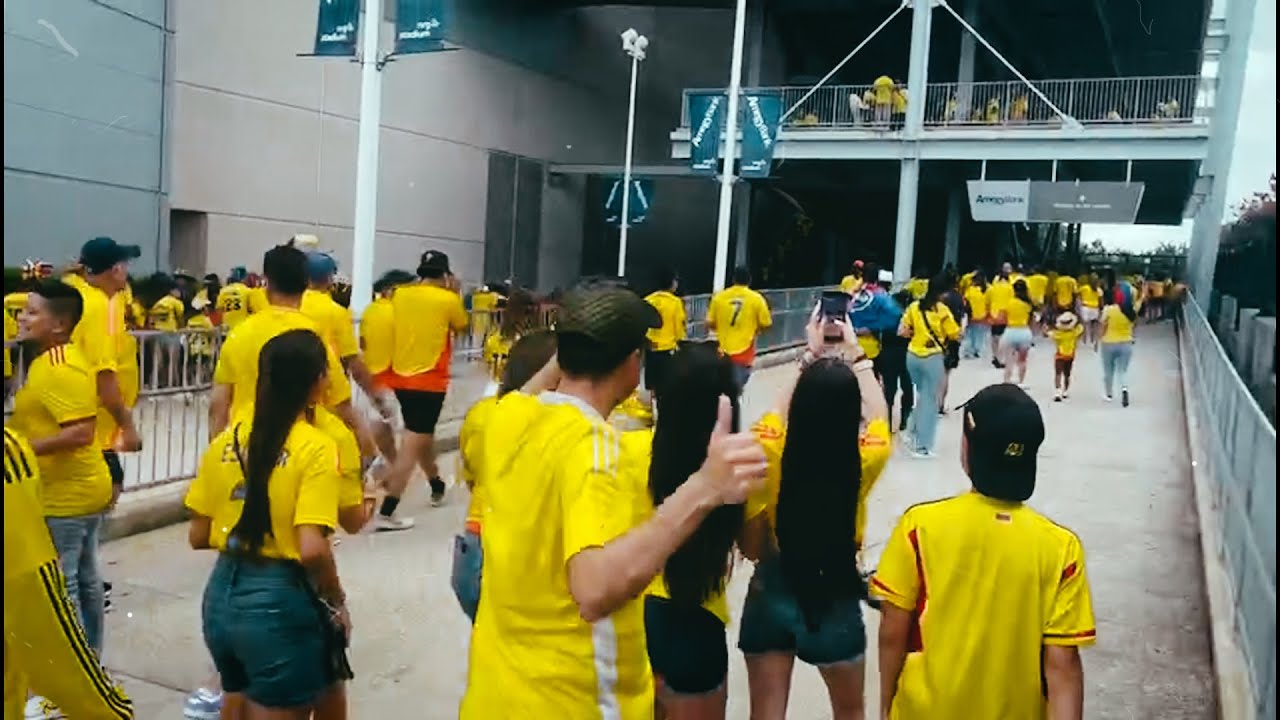 Colombia 2-1 Paraguay: Así se vivió la previa del encuentro en el NRG de Houston