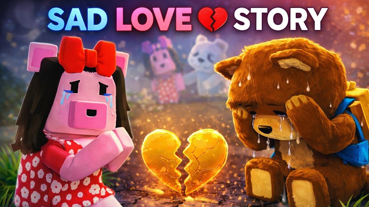 Baaren Sad Love story(part-1) 😔💔The Journey of a Broken Heart 💘➡️💔#superbearadventure 