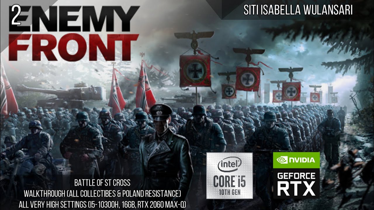 Enemy Front | Gameplay Walkthrough #2 | Battle of St. Cross (1080p60fps)
