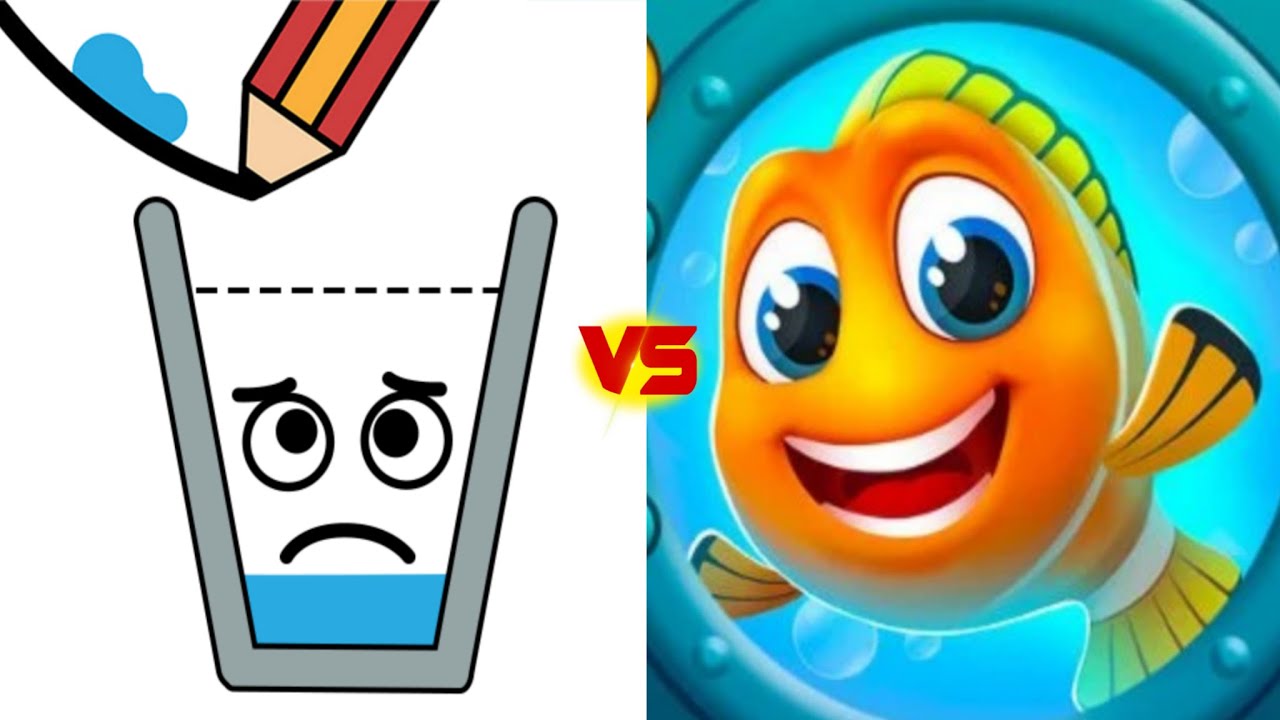 Happy Glass Vs Save The Fish New UPDATE Satisfying Double Walkthrough Gameplay Mobile Up!