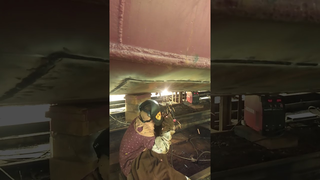 ship hull welding #automobile #woodenshipyard #shipyard #nature #vessel #machine #welding #starboard