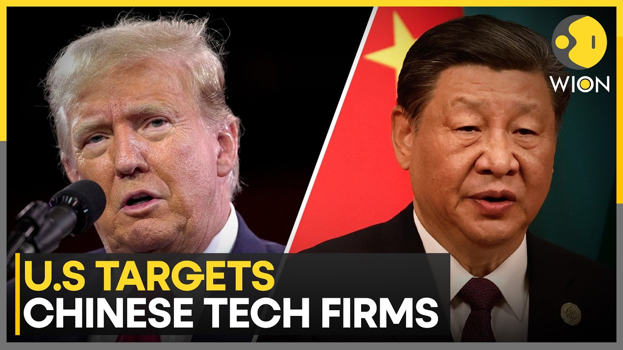 US Targets Chinese Tech Firms; Pentagon Names Chinese Firms Helping Military | WION News