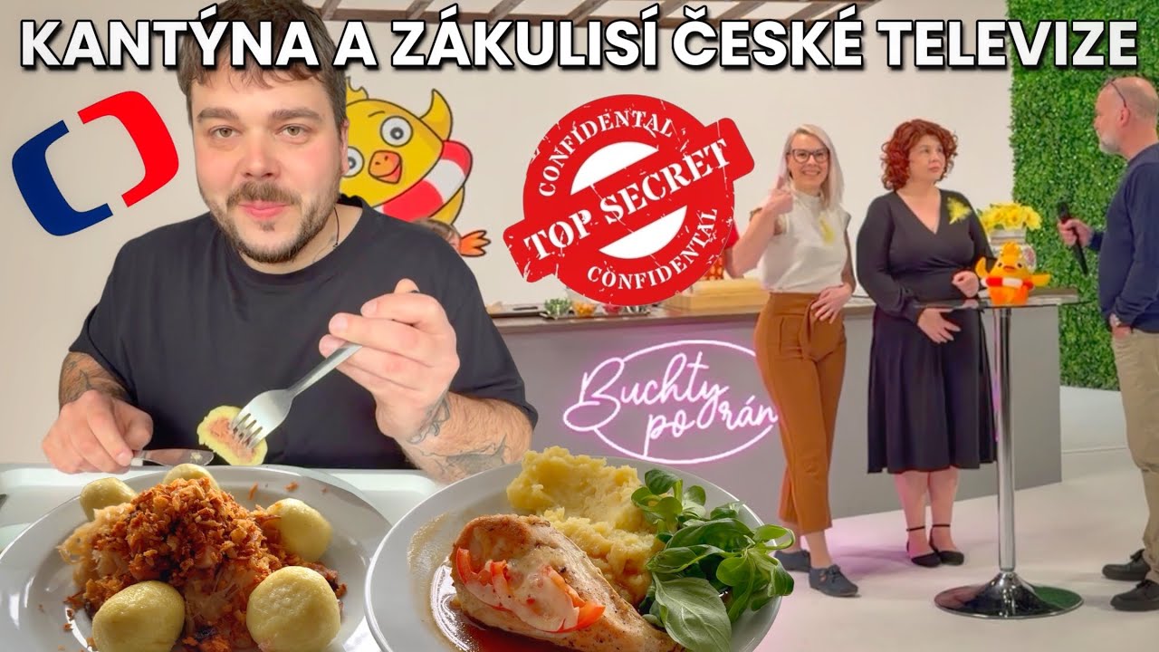 SEM SE JENOM TAK NEDOSTANETE!😎 JAK&Eacute; JE J&Iacute;DLO V KANT&Yacute;NĚ ČESK&Eacute; TELEVIZE?🤔 Z&Aacute;KULIS&Iacute; ČT A N&Aacute;&Scaron; PŘ&Iacute;BĚH❤️