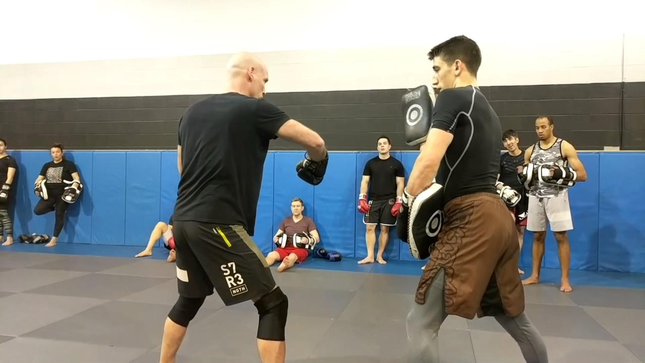 Jab to Switch Hook to Liver Kick