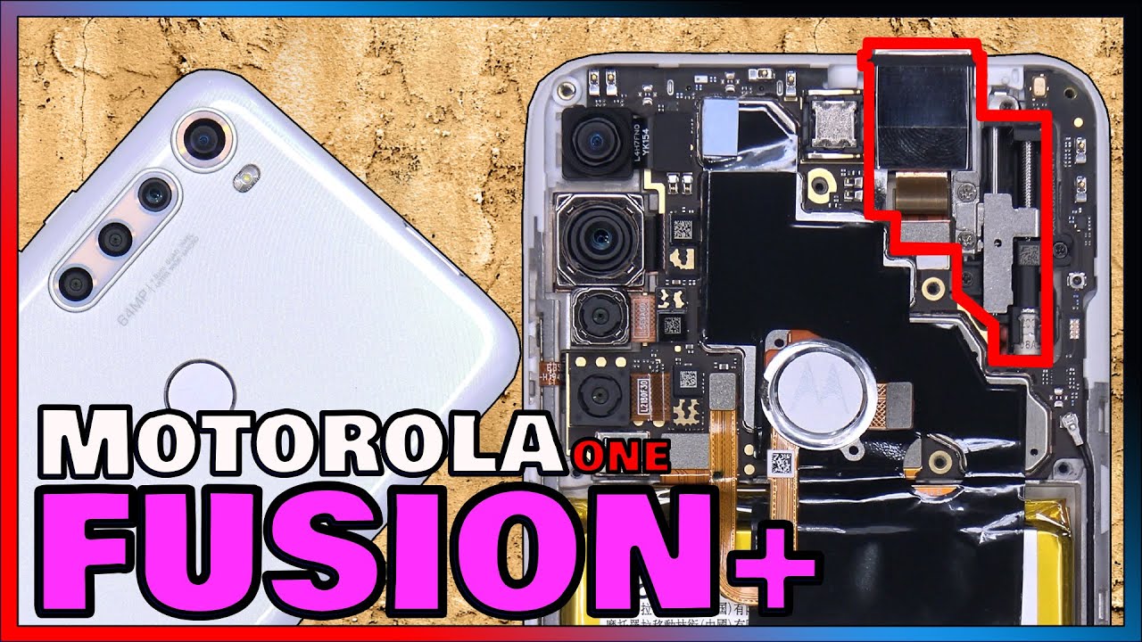 Motorola One Fusion+ Disassembly Teardown Repair Video Review Fusion Plus