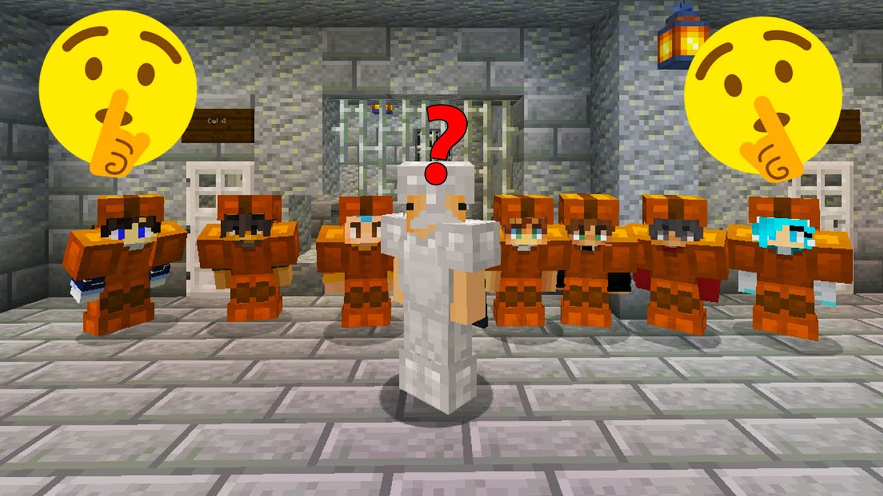 WIJ MOETEN PROBEREN TE ONTSNAPPEN - Minecraft Prison Break