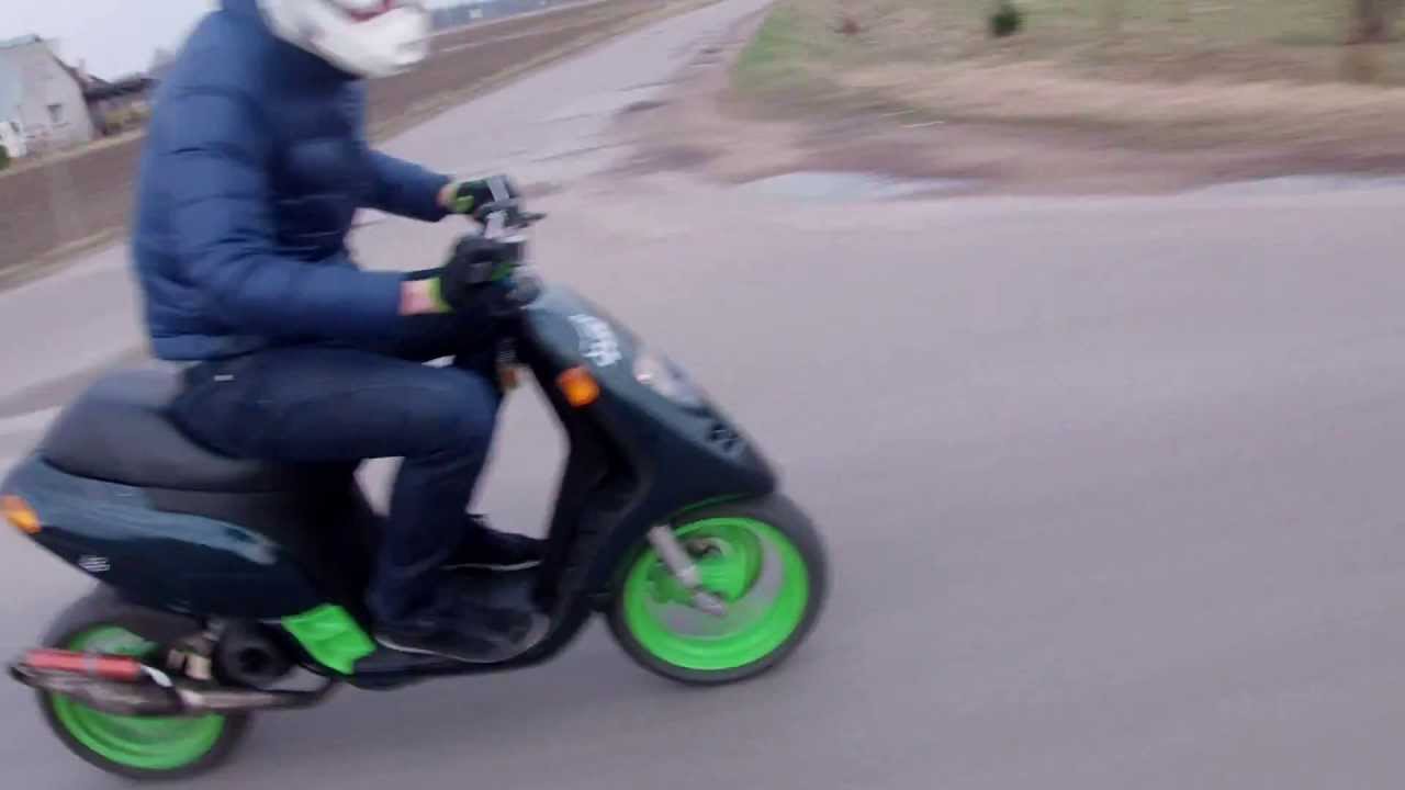 Piaggio typhoon vs Derbi Senda 125