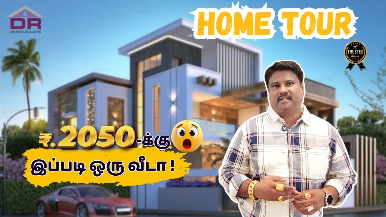 Best Builders in Chennai | Modern Home 2025 | Home Tour | DR Builders | Call 8939166555