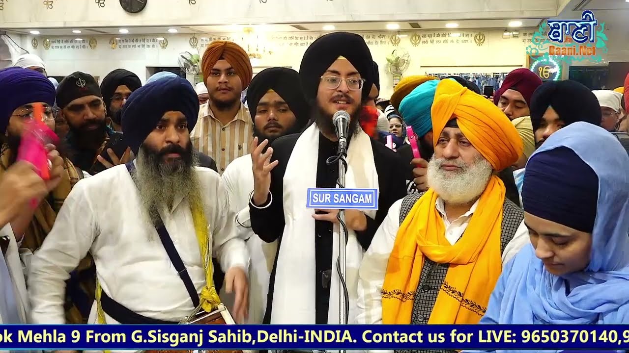 LIVE!! Bhai Taranveer Singh Rabbi Ludhiane Wale | Shabad Chowki G.Sisganj Sahib-Delhi (28 Nov 2024)