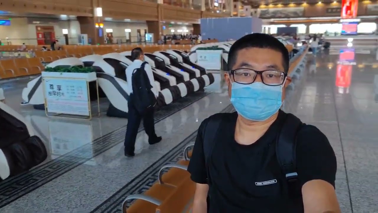 从西安坐火车到杨凌#旅行 #记录行程 #动车 #vlog日常 #复兴号 #vlog #杨凌火车站 #火车