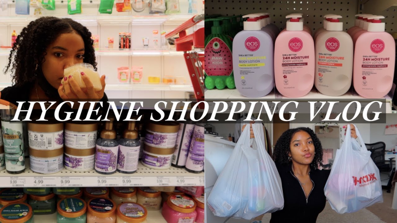 HYGIENE SHOPPING VLOG + HAUL | WINTER BODY CARE ITEMS | Super Target & TJ Maxx | TayyLiz