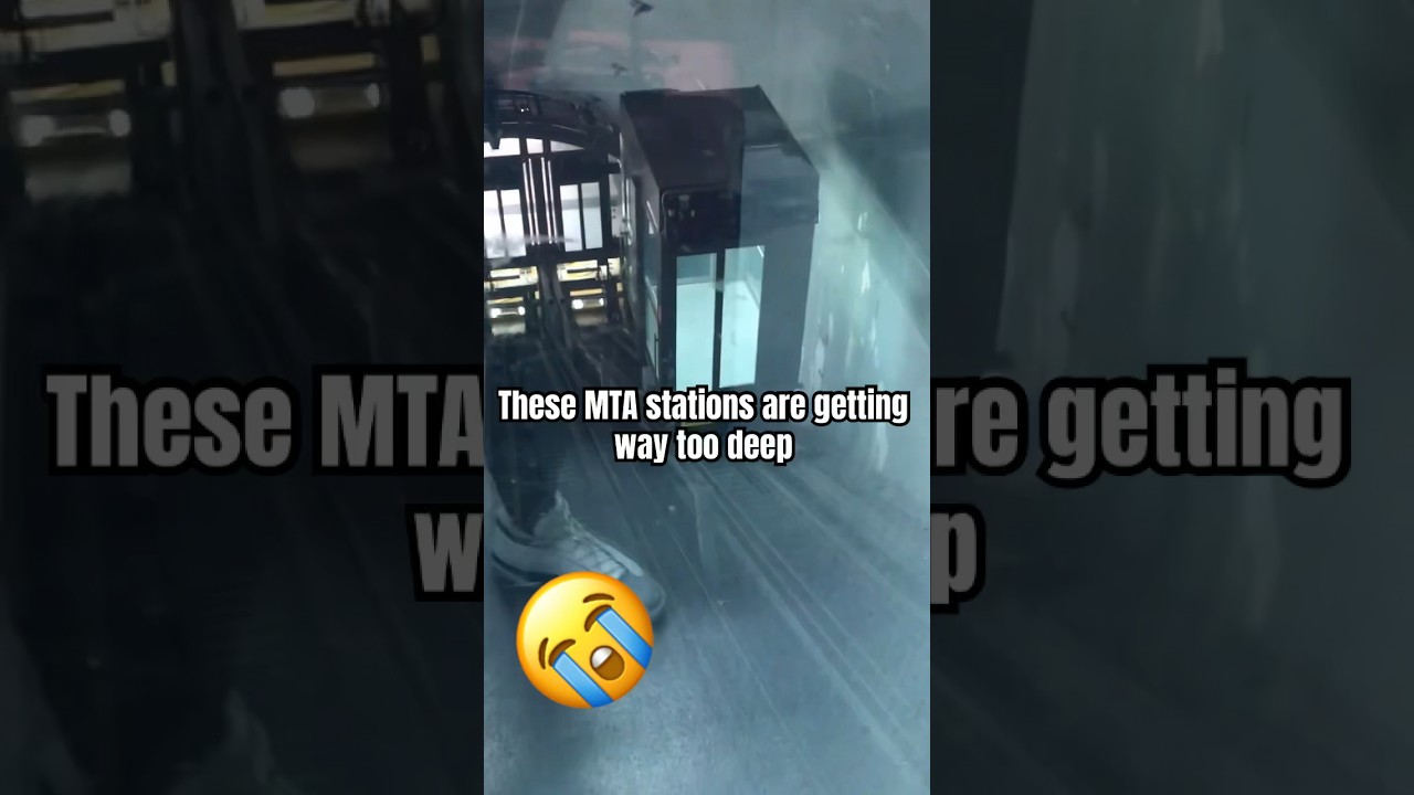 Эти новые станции MTA просто ДЬЯВОЛИЧЕСКИЕ 😂💀 #ньюйорк #транспорт #mta
