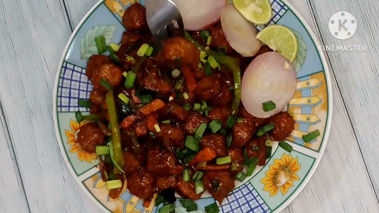 soya manchurya😋#ramyas kitchen and vlogs#food #cooking