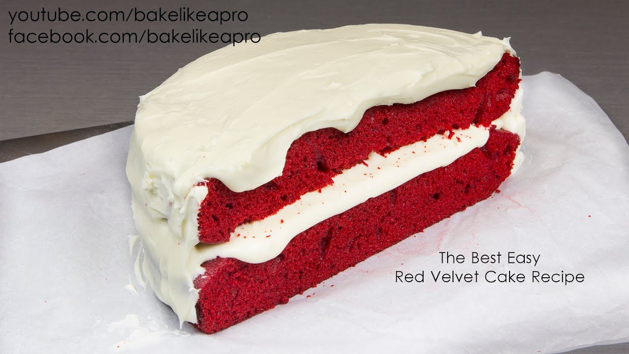 The Best Easy Red Velvet Cake Recipe