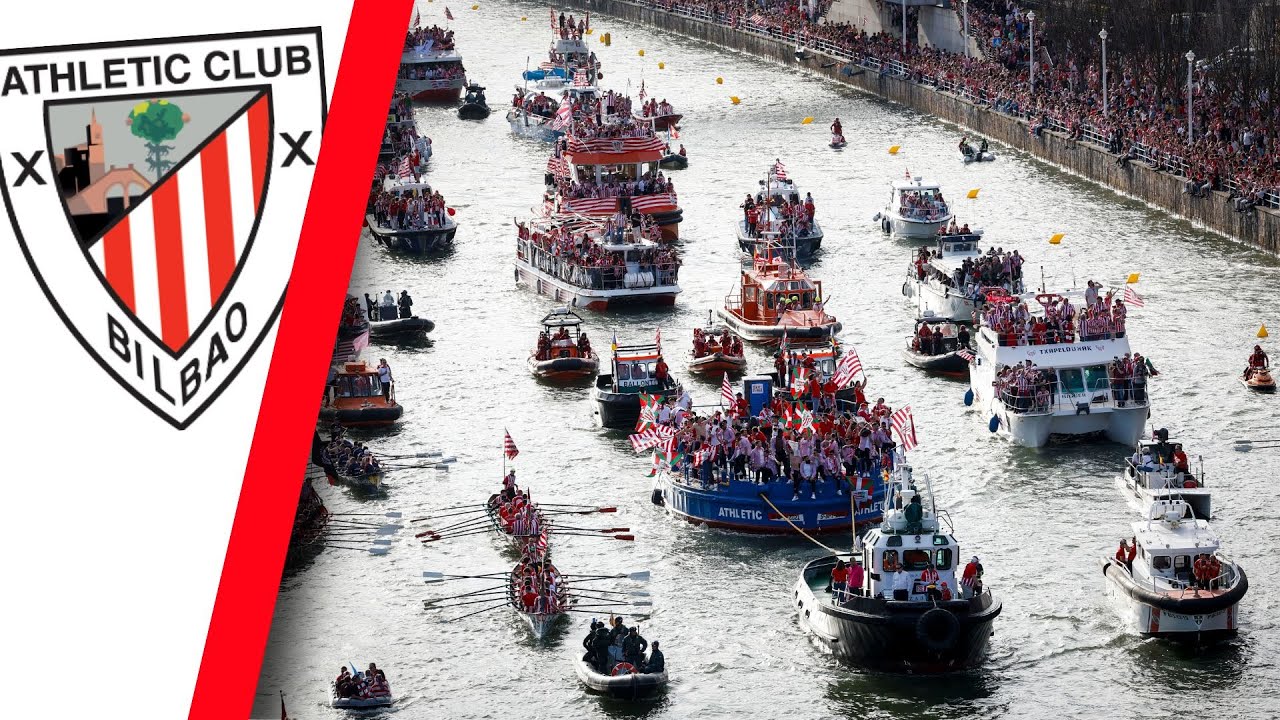 ATHLETIC CLUB | Así han sido las CELEBRACIONES con la GABARRA por la COPA DEL REY