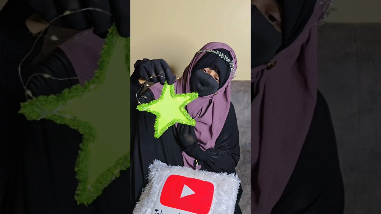 Eid ul milad un nabi Special decoration ideas | Islamic Diy Video #islamicshorts #craft #shorts #diy