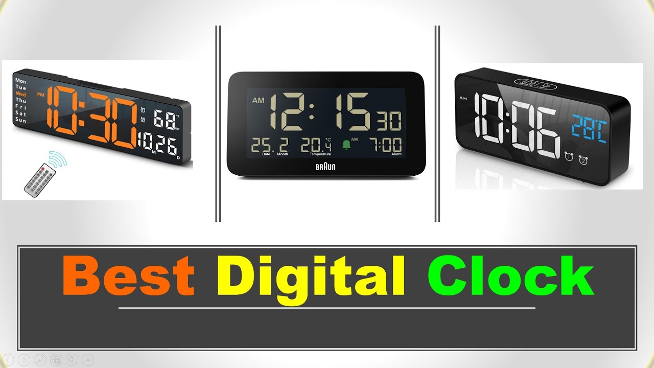 Best Digital Clock in India with Price 2025 ⚡ Best Digital Clock