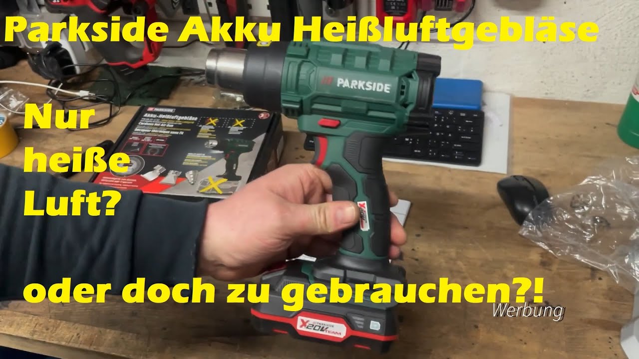 Parkside Heißluftgebläse PHLGA 20-Li A1