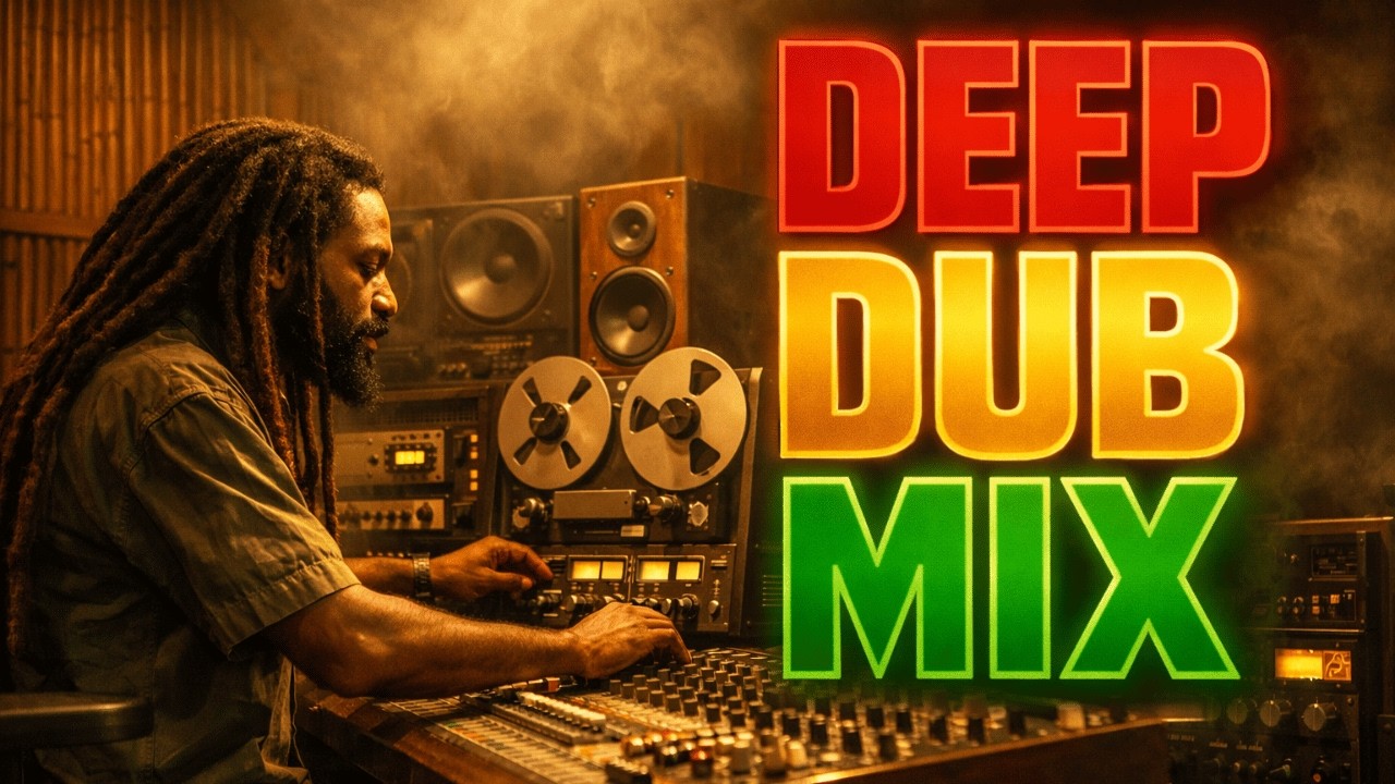 Deep Dub Mix 🔥 Reggae Dub Pesado para Relaxar | Bass Profundo