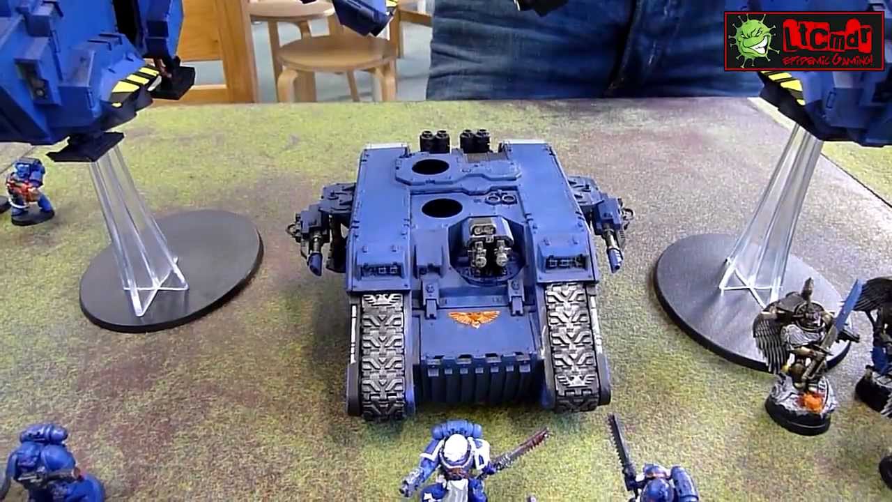 40k Spielbericht #15: Chaos gegen Blood Angels & Grey Knights
