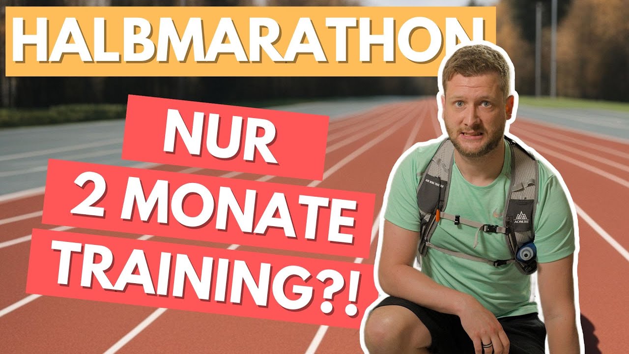 HALBMARATHON nach 2 Monaten TRAINING?! | Lauftraining, Probelauf und Wettkampf Selbstexperiment 2024