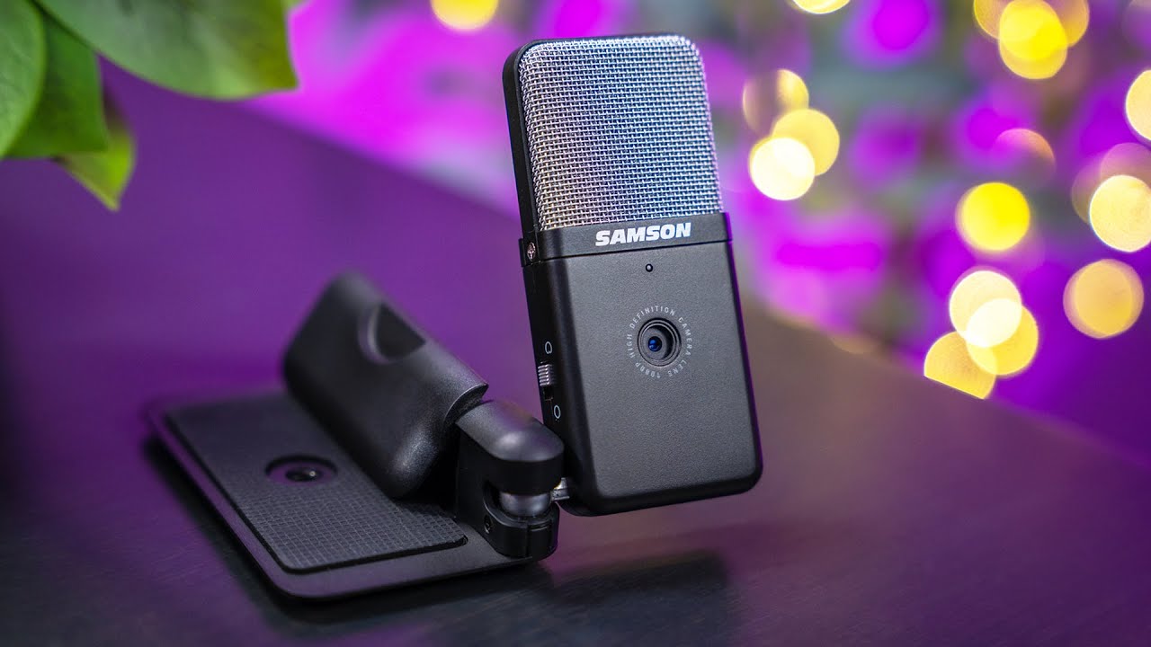 Samson Go Mic Video Review: An Awesome Portable USB Microphone with Webcam! | Raymond Strazdas