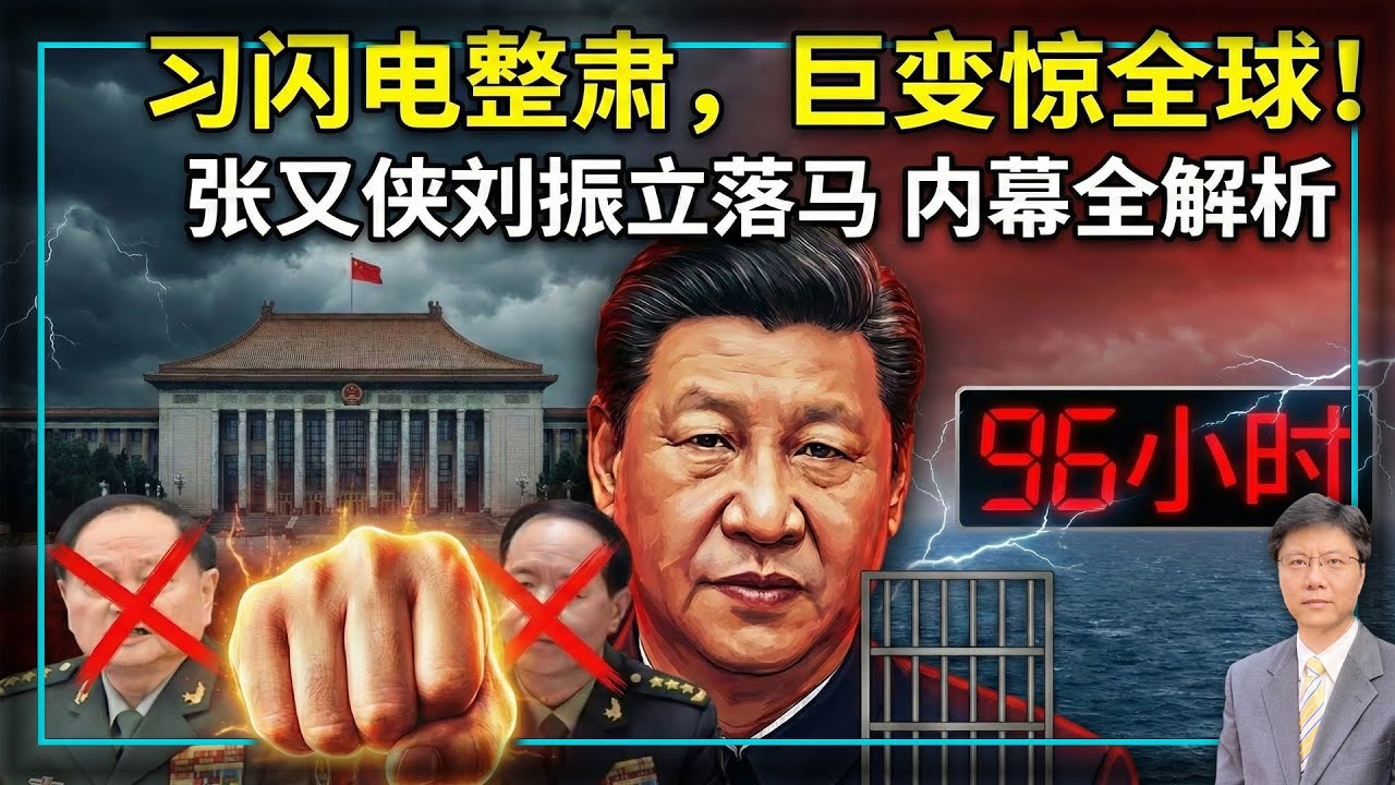 【杰森视角】 枪战、告密、反扑：惊悚96小时! 中国未来从此不可预测 ! 不是反腐，是战争：深挖军方高层团灭的残酷！中共军方社论揭根本真相！张又侠架空习近平却为何不动手？这场政变如何改写台海剧本？