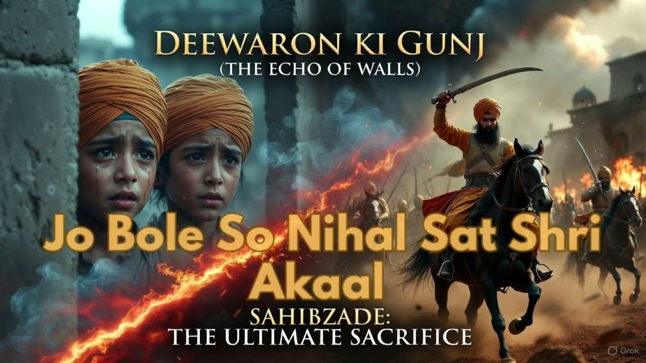 नन्हे साहिबज़ादों की अमर शहादत | ज़ोरावर–फतेह की रोंगटे खड़े कर देने वाली गाथा