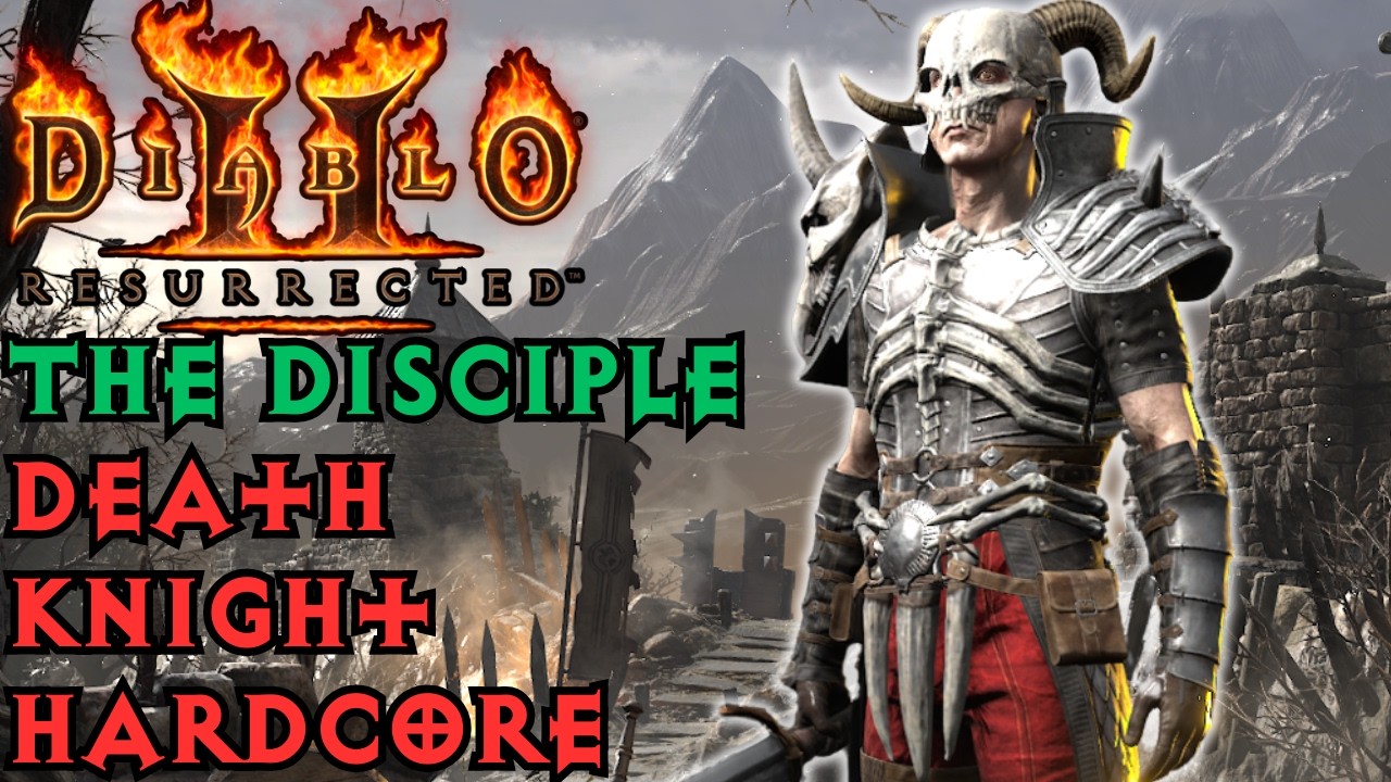 How much Can I suffer As Melee Necromancer? - The Disciple Set Necromancer - Diablo 2 Resurrected