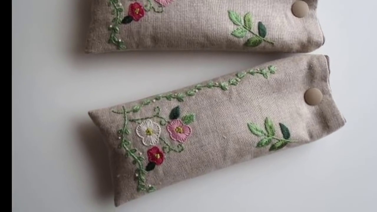 Hand embroidery designs for hand bag/purse/clutch (part-2)