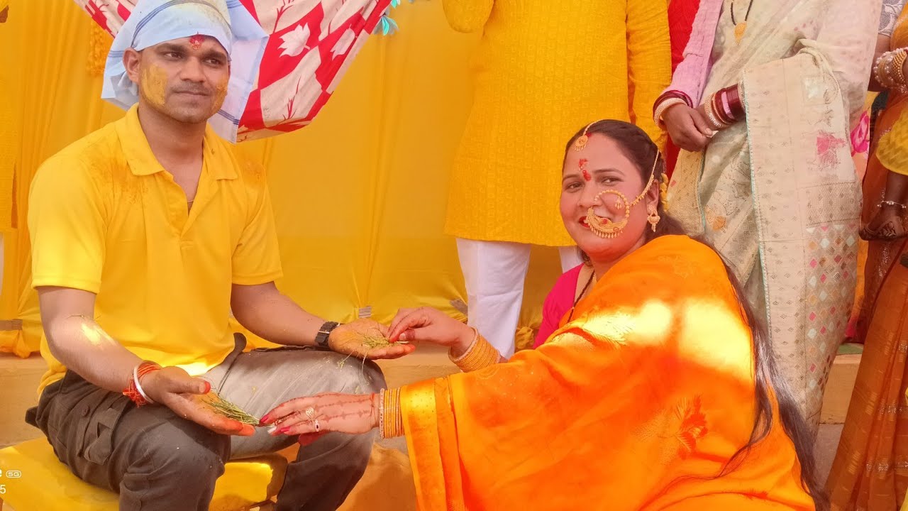 💐💐फाइनली भाई की हल्दी भी हो गई,🤟🤟