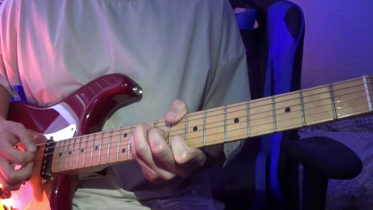 Burgundy Red - Sunset Rollercoaster (Guitar Cover)
