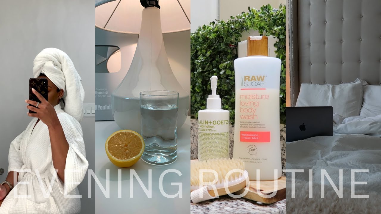 Evening Routine + Motivation | Cooking +  Self-Care + Lounging |