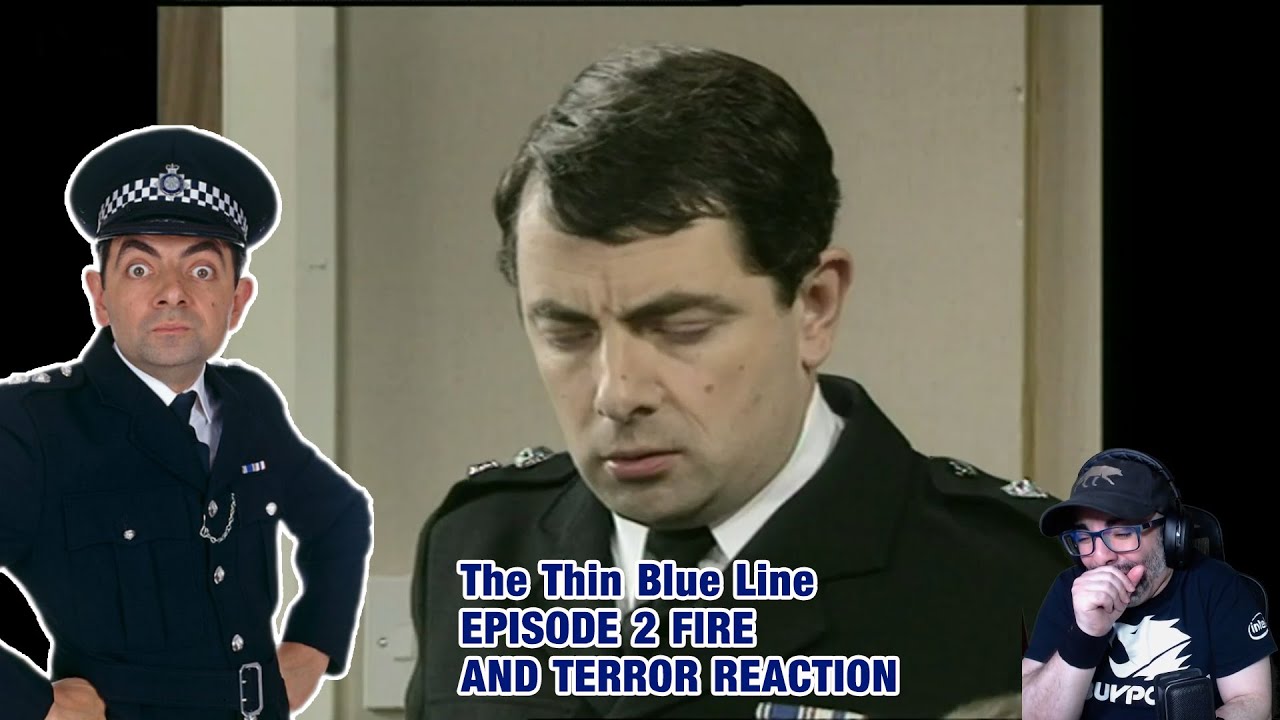 American Reacts to The Thin Blue Line -  Series 1 Episode 2 Fire and Terror