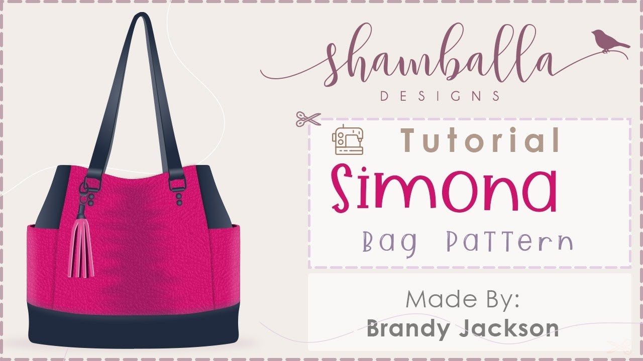 The Simona Bag - Full Tutorial|Shamballa Bags