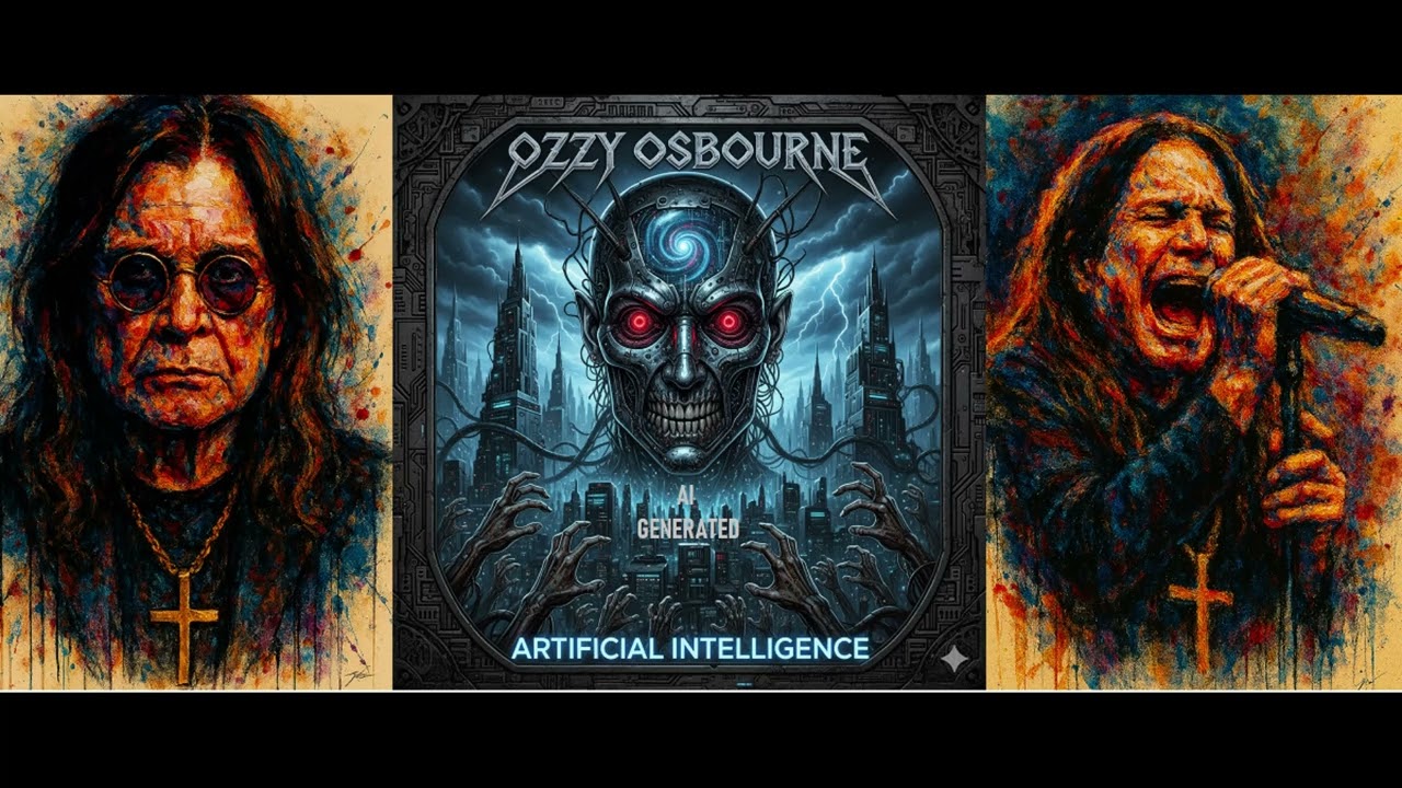 AI Generated Song GRAVE DIGGER - Ozzy Osbourne Album Track