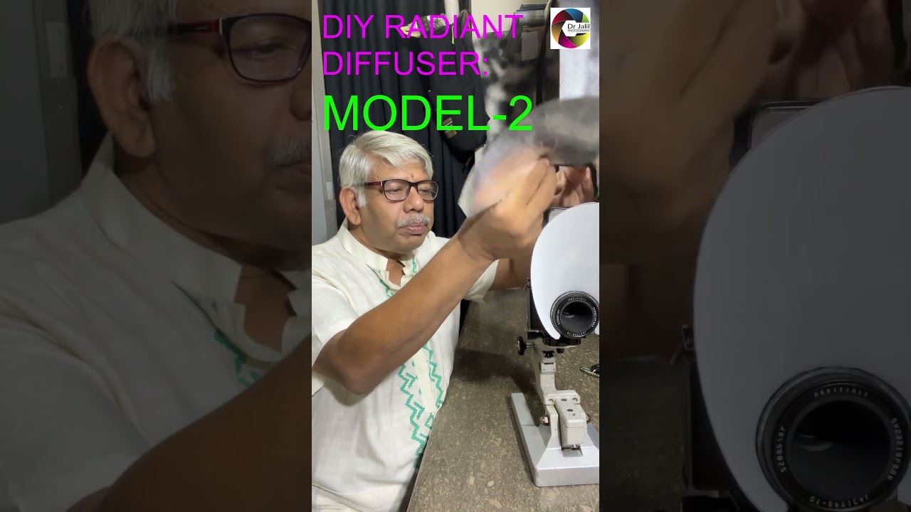 DIY RADIANT DIFFUSER MODEL 2 #shorts #macrophotography #radiant diffuser