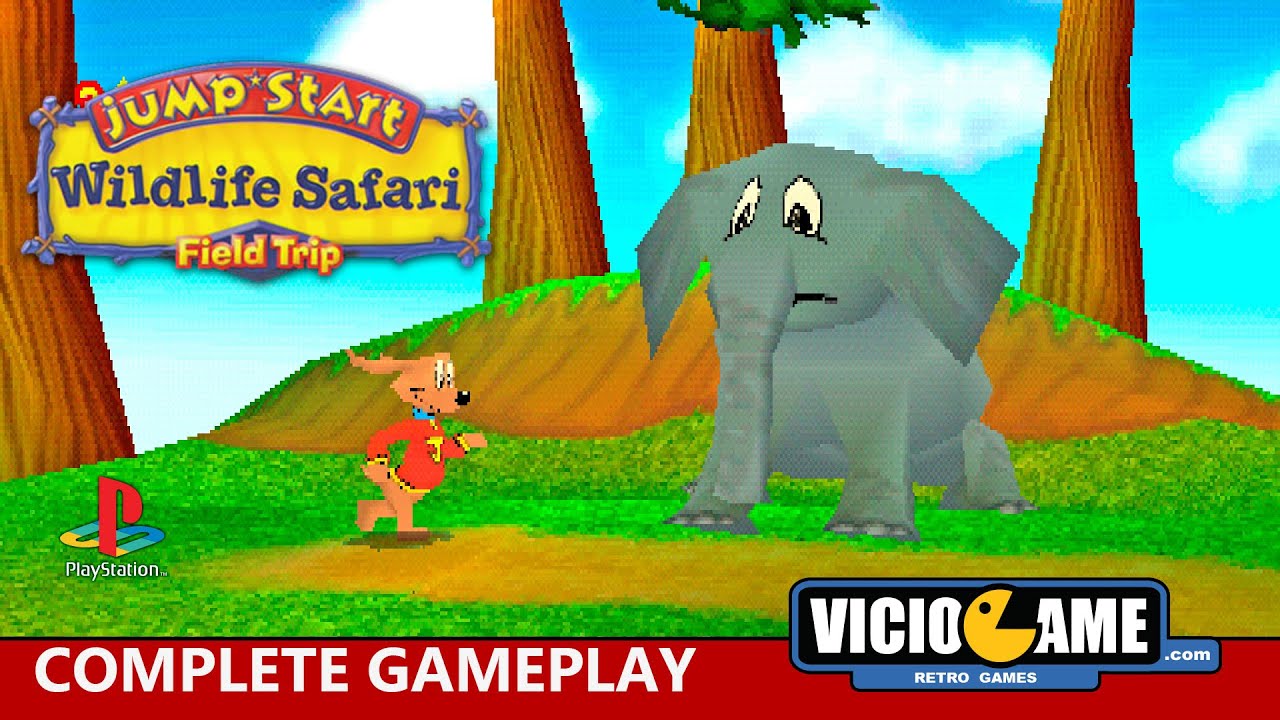 🎮 JumpStart Wildlife Safari (PlayStation) Complete Gameplay
