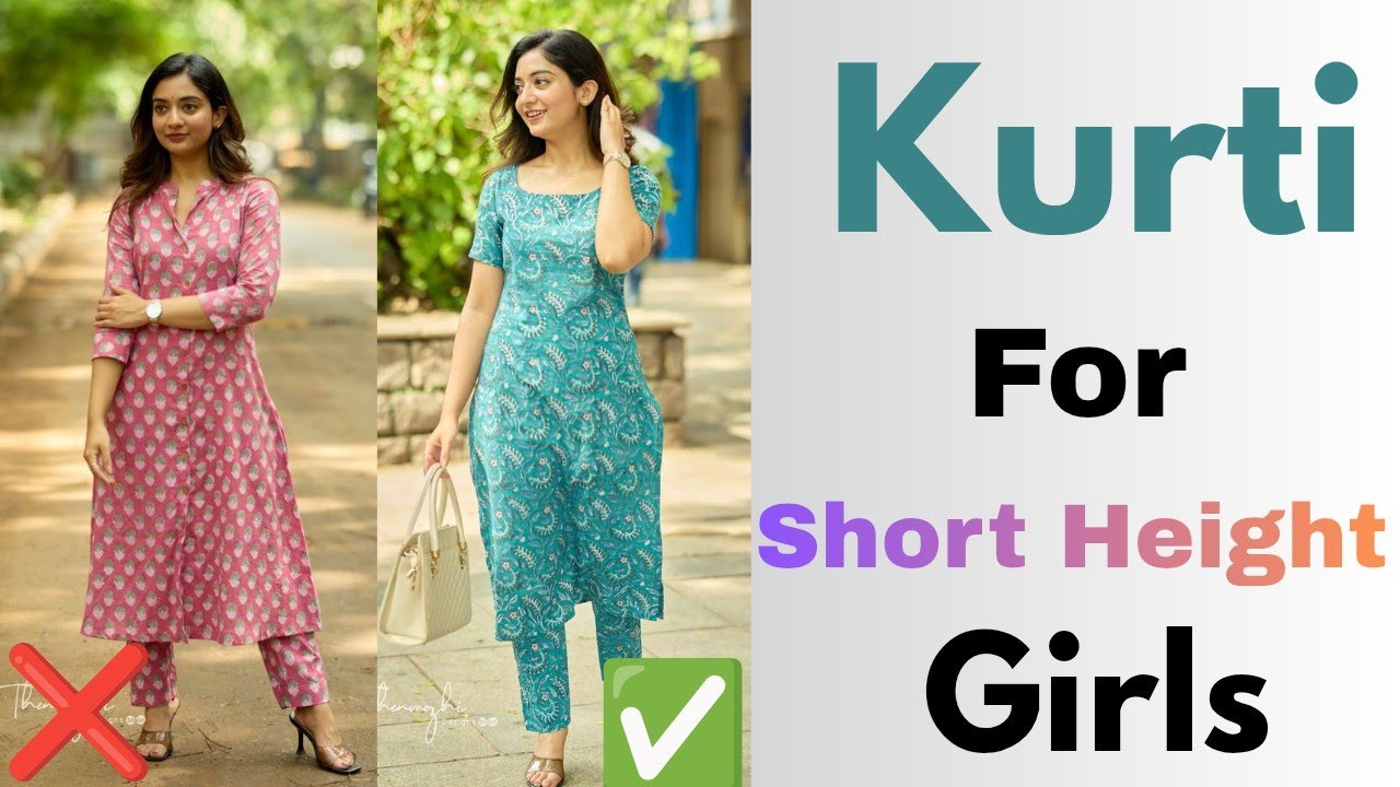 How To Look Tall In Indian Wear || छोटी कद की लड़किया कैसी KURTI पहने || How to look tall in kurti 