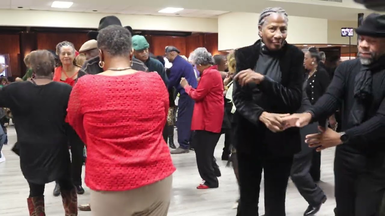 DMV Senior Hand Dancers Ron & Geraldene's Birthday Party  12/4/24  Pt 3