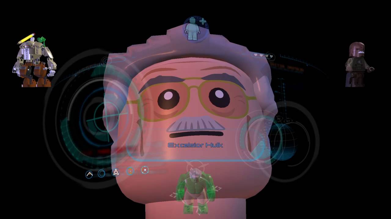 LEGO® MARVEL's Avengers: Stan Lee abilities