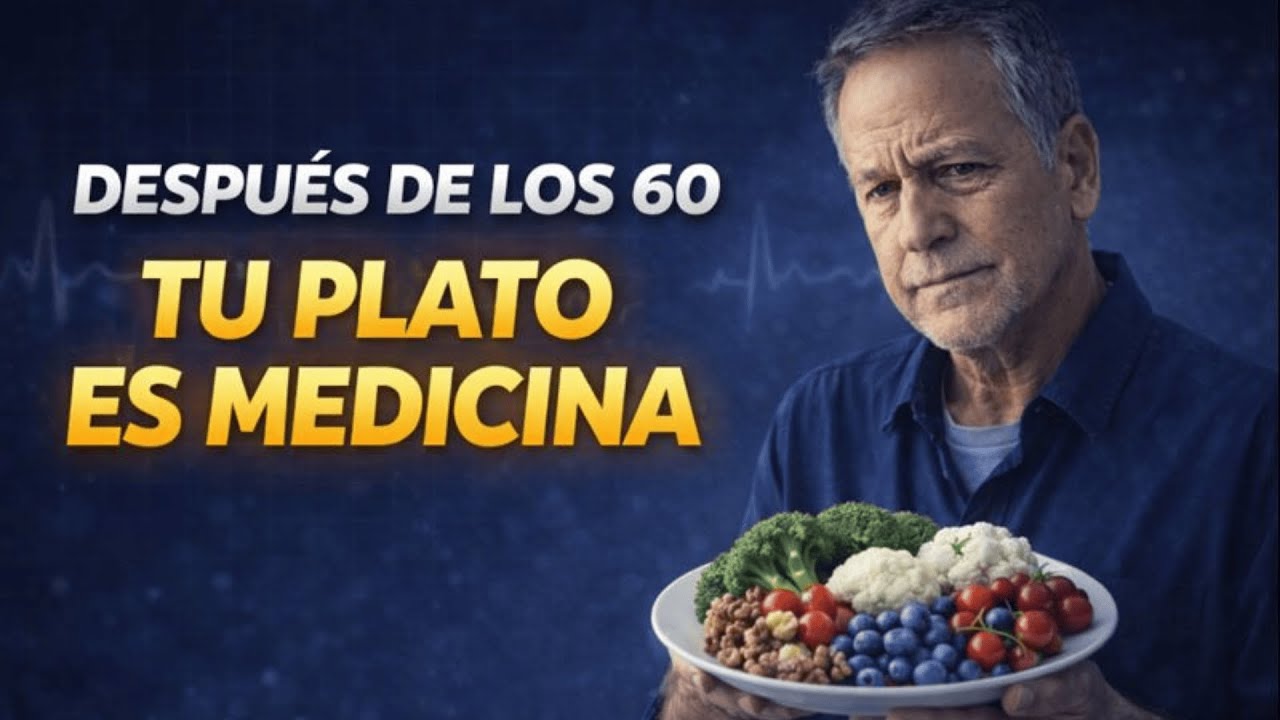Después de los 60: Los 12 Alimentos Más Poderosos para Proteger tus Células (Tu Plato es Medicina)