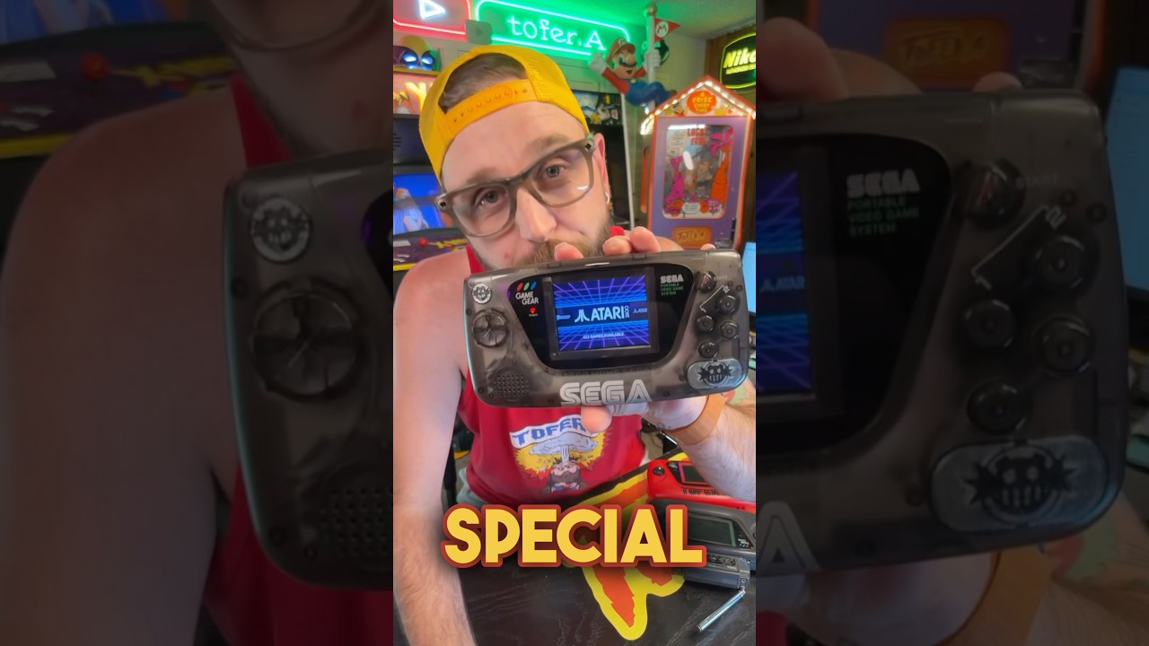 A Sega GameGear that plays WHAT?? #videogames