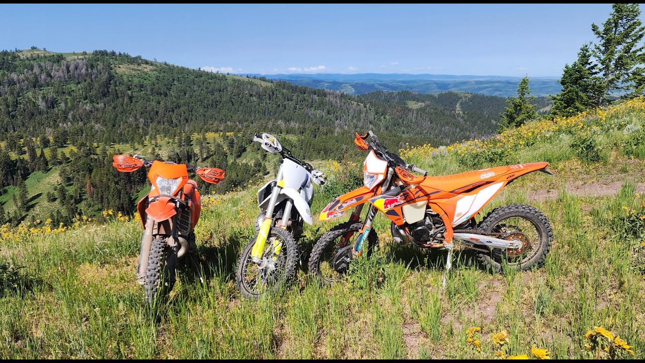 Wild Country Exploration on Dirt bikes