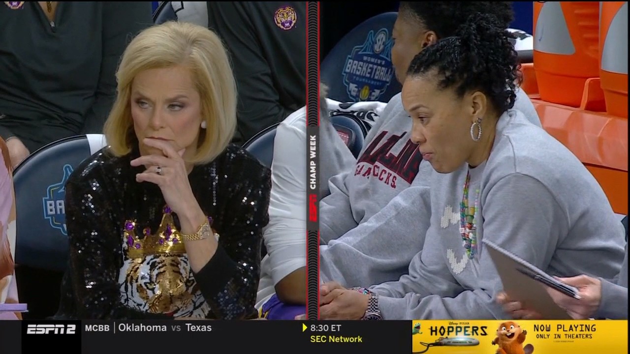 2025-26 NCAAW SEC Tournament SemiFinals USC vs LSU - Full Game with Radio Commentary