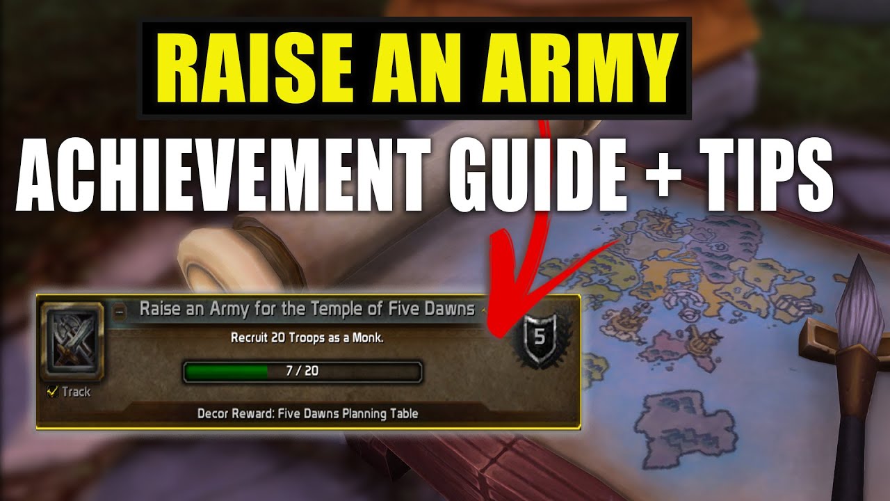 Raise An Army Decor - Recruit 20 Troops Faster! - Achievement Guide