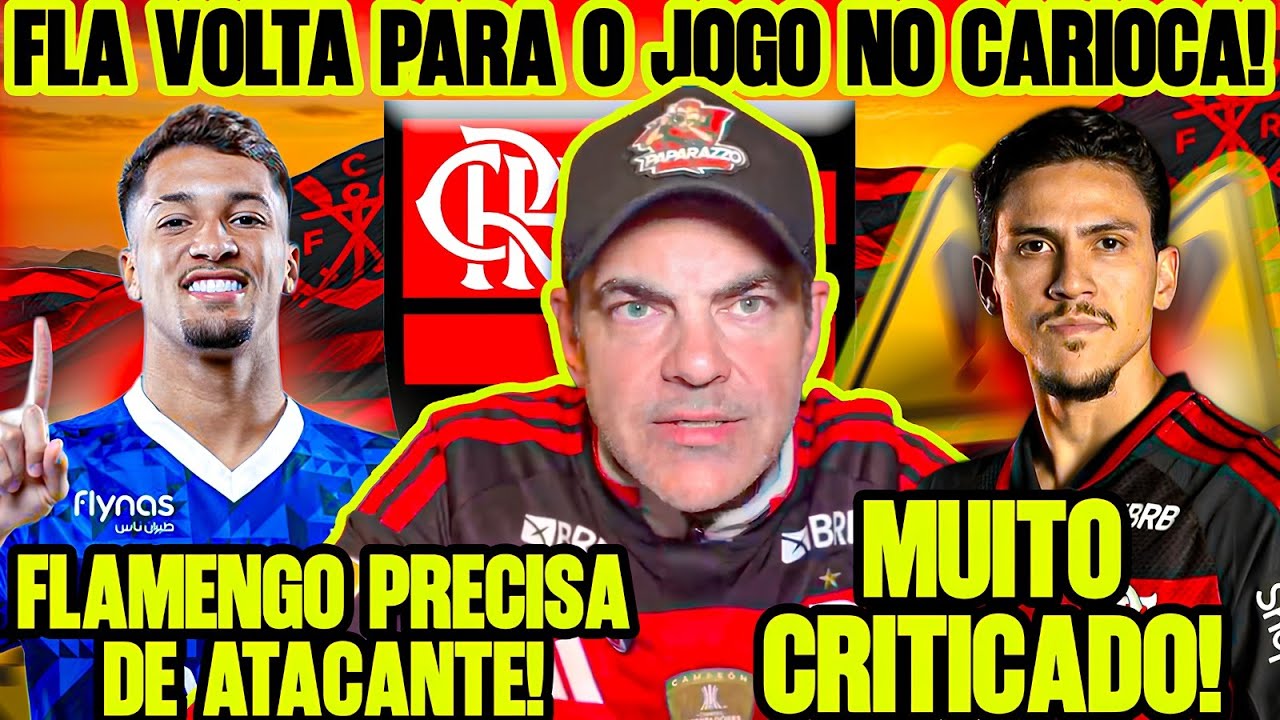 FLAMENGO PRECISA VENCER NO CARIOCA! PEDRO VAI MAL NAS PARTIDAS, E A TORCIDA PEDE MARCOS LEONARDO!